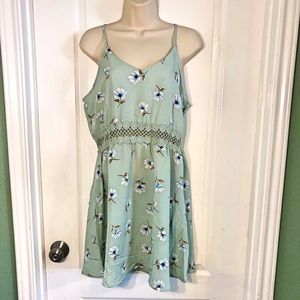 NWOT E (hanger) M Mint Green Dress